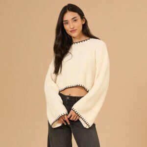 Altar'd State Emilia Whipstitch Pullover